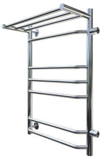 Водяной полотенцесушитель Тругор Браво ПМ 3 П 50x80x40см с полкой правый хром Браво3/ПМ508040Пправ