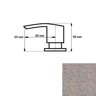 Дозатор  GranFest 001 розовый