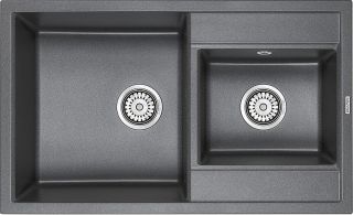 Мойка кухонная Paulmark Tandem PM238250-DG графит