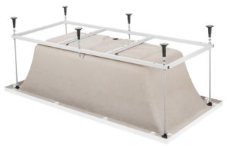 Акриловая ванна Berges Tari с каркасом 180x80см белый 050031