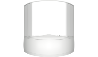 Акриловая ванна Bas Мега 160x160 см без гидромассажа