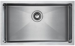 Мойка кухонная Paulmark Koher PM807444-BS брашированная нержавеющая сталь