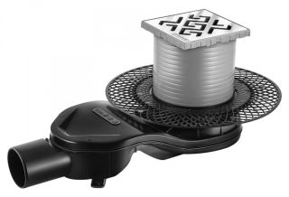 Душевой трап Berges Platz Antik 091160 10см хром глянец