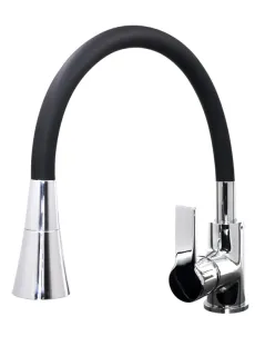 Смеситель для кухни Stella Polar Тулуза S3865-2 хром черный