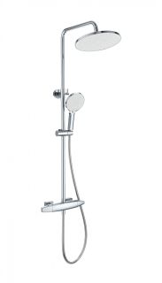 Душевая стойка Wonzon & Woghand Neo WW-B3035-A1-CR с термостатом хром