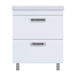 Тумба под раковину напольная Vigo Plaza tn.PLA.COM.70.2Y 70 см белый