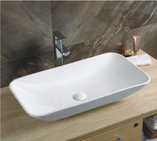 Раковина-чаша CeramaLux 9122 белая 70.5 см