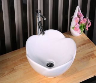 Раковина-чаша CeramaLux 9078 белая 39 см