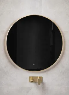 Зеркало с подсветкой Armadi Art 545-100-CR 100 см сенсорный выключатель антизапотевание хром