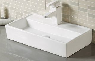 Раковина-чаша CeramaLux 7836 белая 55 см