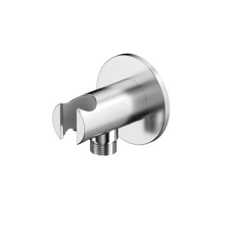 Угловой соединительный элемент с держателем лейки WHITECROSS Y1015NIB брашированный никель