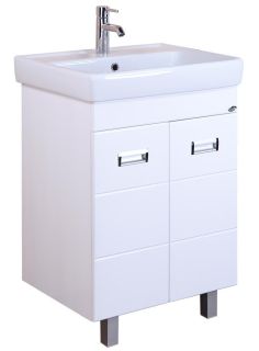 Напольная тумба под раковину Onika Балтика-Квадро 106035 60см белый