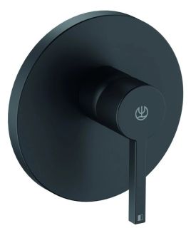 Встраиваемый смеситель для душа Kludi Nova Fonte Puristic чёрный матовый 206553915