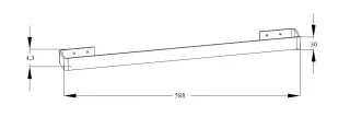 Держатель для полотенец Boch Mann BM10669 хром