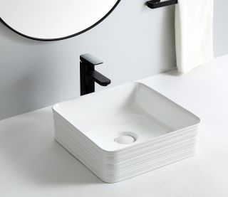 Раковина-чаша CeramaLux W1531А Белая 38.5 см