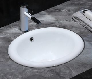 Раковина  CeramaLux 1203 белая 50 см