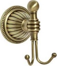 Крючок двойной Boheme Hermitage бронза 10325