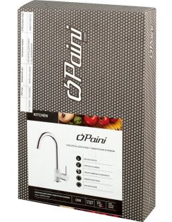 Смеситель для кухни Paini Cox 78CR5722LLMKM белый/хром