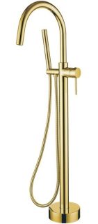 Смеситель напольный Boheme Gold для ванны золото 469-G (219)