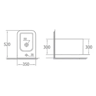 Биде подвесное Boheme Mane 970-BDT-B чёрный матовый
