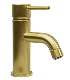 Смеситель для раковины Paini Cox 78PJ205 матовое золото