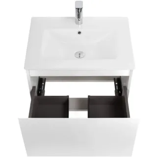 Тумба под раковину ArtMax Latina AM-Latina-600-1C-SO-BM 60 см белый матовый