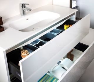 Тумба под раковину Armadi Art Vallessi 120см белый 837-120-W