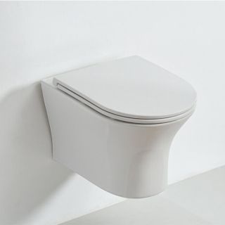 Унитаз подвесной Orange C01-100W безободковый, сиденье с микролифтом