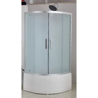 Душевая кабина Timo Imwei XDS-90SC 90x90 см с поддоном профиль серебристый стекло матовое