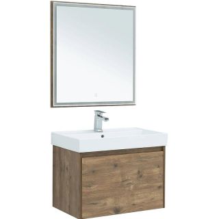 Тумба под раковину Aquanet Nova Lite 249514 75 см дуб рустикальный