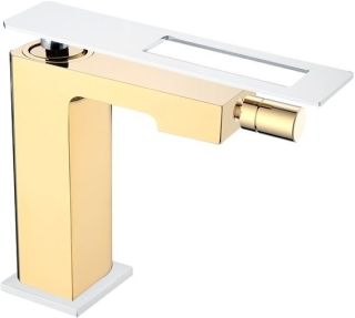 Смеситель для биде Boheme Q золото/хром 146-GCR