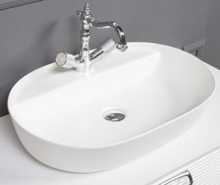 Раковина накладная Armadi Art Vallessi 60см белый 870