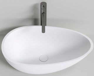 Накладная раковина NT Bagno Napoli NT404 60см белый матовый