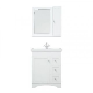 Тумба под раковину Corozo Техас 70см белый SD-00000451