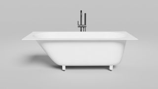 Ванна из искусственного камня Salini Ornella Kit S-Sense 102411GRF 170x75см RAL полностью