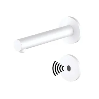 Встраиваемый смеситель для раковины Timo Saona 2373/16SM сенсорный белый матовый