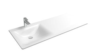 Раковина Aqwella Forma FOR.11.04.D-L 115 см для установки над стиральной машиной