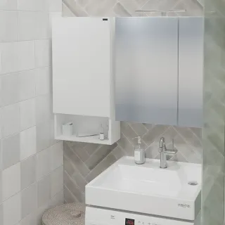 Шкаф Санта Мира 700405 40 см белый