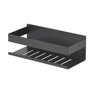 Полка Timo Luiro 18579/03 чёрный матовый