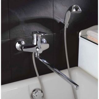 Смеситель для ванны и душа Frap F2256 хром