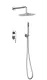 Душевая система Gid Edessa L070CHVD2 хром