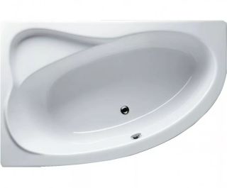 Акриловая ванна Riho Lyra B019001005 R 140х90см белый