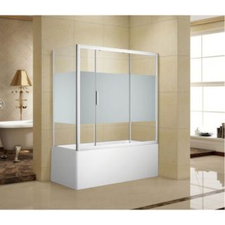 Шторка на ванну с боковым стеклом Aquanet Practic 292128 170x80 см прозрачное стекло/шелкография профиль хром