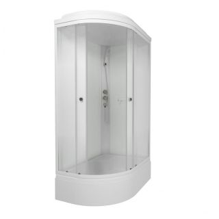 Душевая кабина Triton Коралл-Лайт Щ0000068948 правая 120x80 см профиль белый стекло градиент