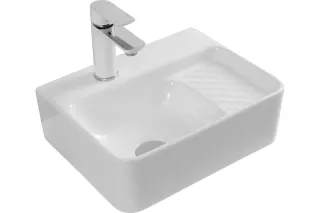 Раковина накладная Aquanet Comfort-1 326027 40 см белый