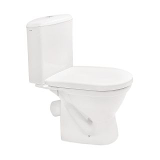 Унитаз напольный Santek Алькор с сиденьем полипропилен 1WH302196