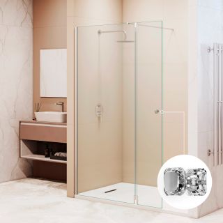 Душевая перегородка RGW WA-054 (WA-010 + Z-072) 351005443-11 140 см хром