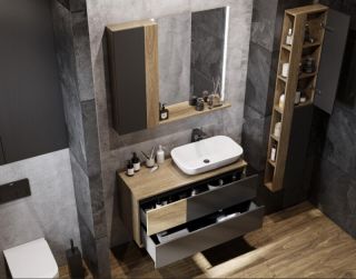 Раковина Sanita Luxe INFINITY WB.CT/Infinity/60-N/WHT.G/S1 59.8 см