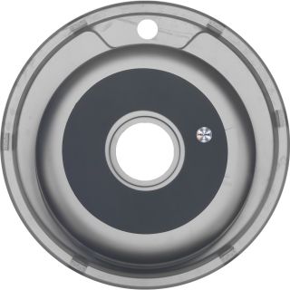 Мойка 490 N Melana 0,6/170 хром с сифоном (017N*16)