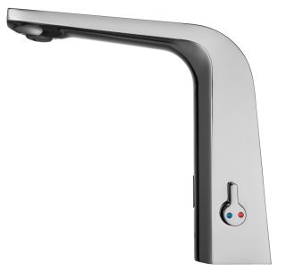 Сенсорный смеситель для раковины Swedbe Europe 6020 с ручной регулировкой температуры воды хром